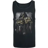 Spiral Débardeur Gothic de - Game Over - S - M - pour Homme - noir - Taille M
