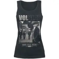 Volbeat Top de - Cover - Rewind, Replay, Rebound - S - XXL - pour Femme - noir - Taille S