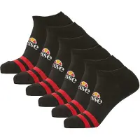 Ellesse Chaussettes de sport 'Melna' jaune / rouge / noir / blanc