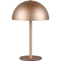 TRIO Lampe de table Munoz marron café Ø 13cm