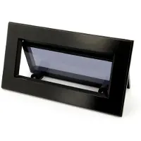 VETUS Aluminium Pl711 A1 Gate Noir 176 x 323 mm