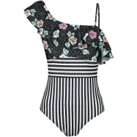 Looney Tunes Maillots de bain de - Titi - S - M - pour Femme - multicolore - Taille S