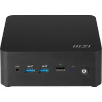 MSI CUBI NUC 1MG-237BEU, 0.84L, Mini barebone PC, Intel SoC, DDR5-SDRAM, Wi-Fi 6E (802.11ax), 120 W