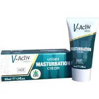 Hot V-Active - crème masturbatoire stimulante unisexe (50 ml)