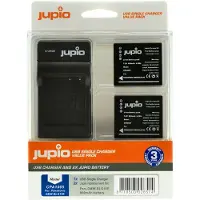 Jupio Kit: 2x Batterie DMW-BLG10E + Chargeur USB unique