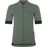 Vaude Bike Kuro Full Zip Ii Short Sleeve Jersey Vert 40 Femme