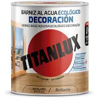 Titan M20100034 Glossy Ecological Water Varnish 750ml Clair