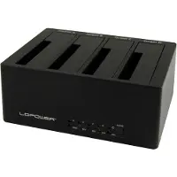 LC-Power Disque dur externe - - LC-DOCK-U3-4B - USB 3.0 Type-A - 5 Gbit/s - Noir