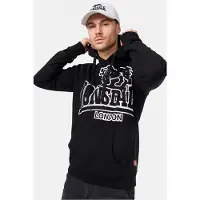 Lonsdale Pull-over 'Tadley' noir / blanc