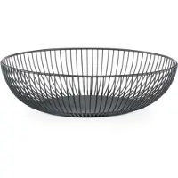 Zeller Present - Bol En Métal Pour Cuisine, Corbeille À Fruits, Bol En Fil Décoratif.