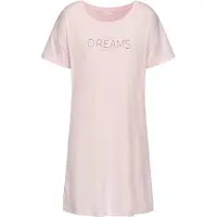 s.Oliver Chemise de nuit rose / rose clair / noir