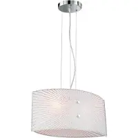TRIO Lampe suspendue ELISA argent 312200200
