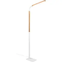 TRIO Lampadaire LED avec bras flexible blanc, 169cm