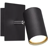 TRIO Spot Marley noir mat