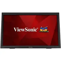 Viewsonic Moniteur LED VA 24", Full HD, tactile, HDMI, Vesa, noir