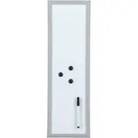 Zeller Tableau magnétique et écritoire (Tableau blanc, Tableau magnétique, 20 x 60 cm)