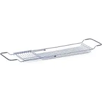 Zeller 18409 Pont de baignoire extensible, 65,5 - 76,5 x 15,5 x 4 cm?