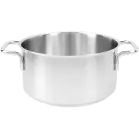 Demeyere Casserole sans couvercle, 18 cm | ronde | acier inoxydable 18/10