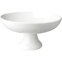 Asa selection Plat et Saladier ASA Selection Grande sur Pied Blanc 14 cm