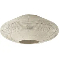Light & Living Lampe de plafond en métal Bahoto Ø 40cm - crème mate