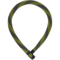 ABUS Chaine-antivol vélo IVERA Color 7210/85 cm, Racing yellow, jaune