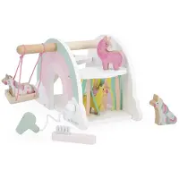 Janod Maison de licorne , couleur rose, taille unique
