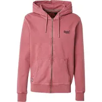 Superdry Veste de survêtement 'Essential' lie de vin