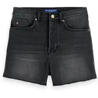 Scotch & Soda Usj00749n Denim Shorts Noir 29 Femme