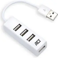 ACT Mini hub avec 4 ports USB 2.0 AC6200