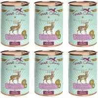 Terra canis - Sans céréales - Gibier et pommes de terre - 6 x 400 g