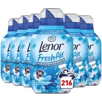 Lenor 6x36 Lavages Fraicheur Matinale - 504 ml - Adoucissant Fresh Air