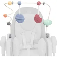 Chicco Polly Armonia Arche de jeu - Arc-en-ciel Neutre | Accessoires pour chaises hautes