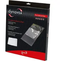 Dynavox Pochettes extérieures pour disques vinyles 50 pièces, Platine : accessoires, Transparent