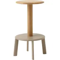 &tradition Massif AV39 / AV40 Tabouret de Bar 65 cm (AV39) | Oak and Grey Beige