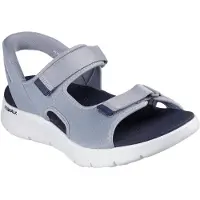 SKECHERS Sandales plates GO WALK FLEX SANDAL hommes - Gris - 41