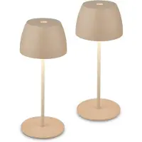 Briloner Lot de 2 lampes de table (150 lm)