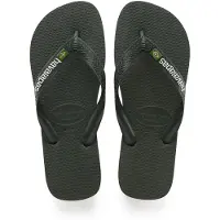 Havaianas Tongs 'BRASIL' vert / blanc
