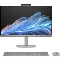 HP OmniStudio X 27-cs0070nd (AM5G7EA) (AM5G7EA#ABH) (1000 Go, 16 Go, Intel Arc Graphics), PC, Argent