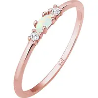 Elli Bague opal / or rose / transparent