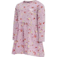 Hummel Robe jaune pastel / rose clair / rouge / blanc