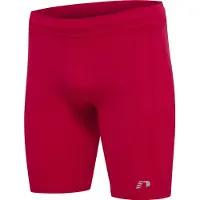 Newline Pantalon de sport gris / rouge