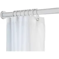 Wenko Barre de rideau de douche télescopique en métal Luz