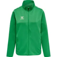 Hummel Veste de survêtement 'Poly' vert gazon / blanc