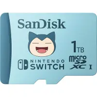 SanDisk Carte microSD 1TB Pokemon Relaxo pour Nintendo Switch