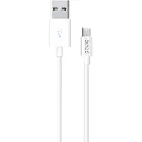 Savio CL-124 Câble MicroUSB - USB 2.0 2m blanc
