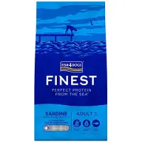 Fish4Dogs Finest Adult Complete- Grosses croquettes - Sardine - 12 kg