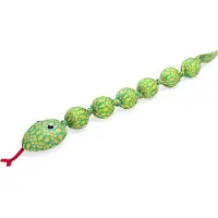 Beeztees Serpent Ballo - Vert - 80 x 10 x 6,5 cm