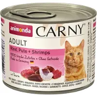 Animonda Carny Adult Boeuf, dinde et crevettes 12 x 200 g
