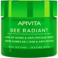 Apivita Bee Radiant Cream - Rich Texture crème extra-nourrissante visage fermeté et anti-âge 50 ml