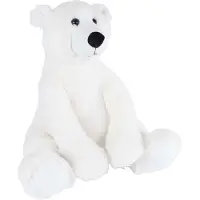 Van Manen Veenendaal Take Me Home Knuffel Pluche - Ijsbeer Zittend, 33cm